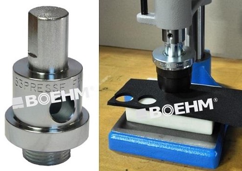 supporto di taglio per presse manuali da banco